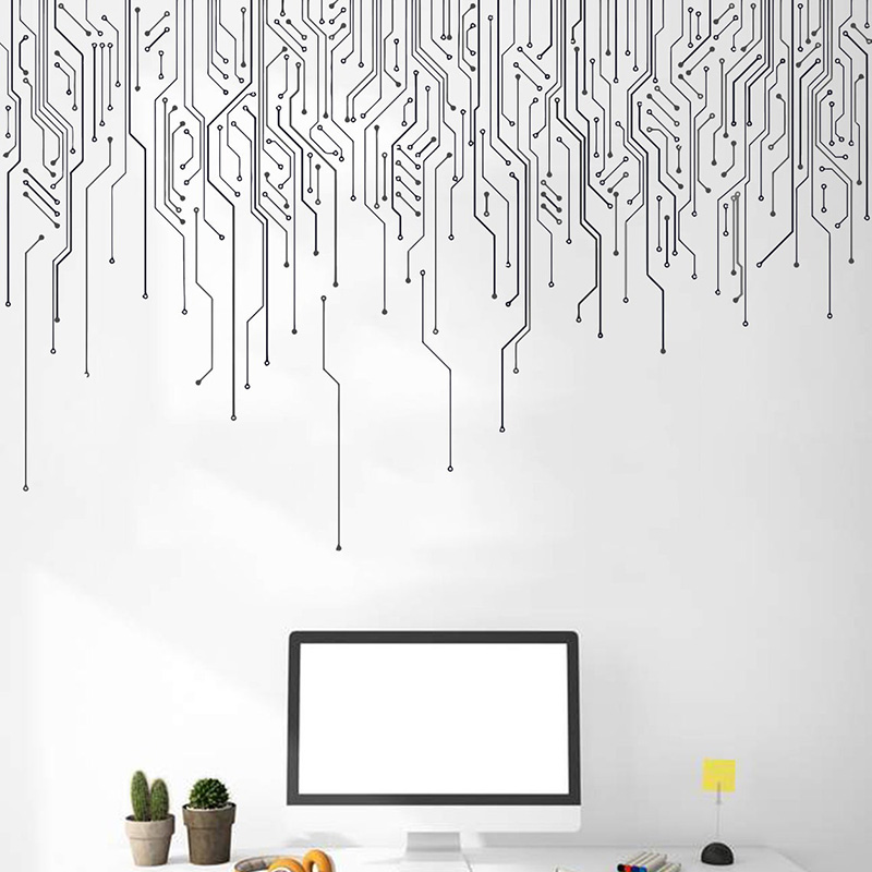 Office Technologies - الكمبيوتر ديكور تكنولوجيا المعلومات ، لوحة