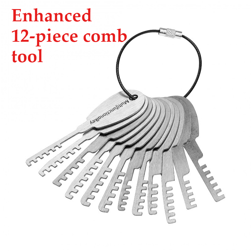 أدوات HUK: مجموعة كاملة من 12  - مراجعة Binding Machine Comb وسعره